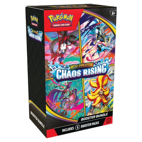 Pokémon TCG: Mega Evolution Chaos Rising Booster Bundle