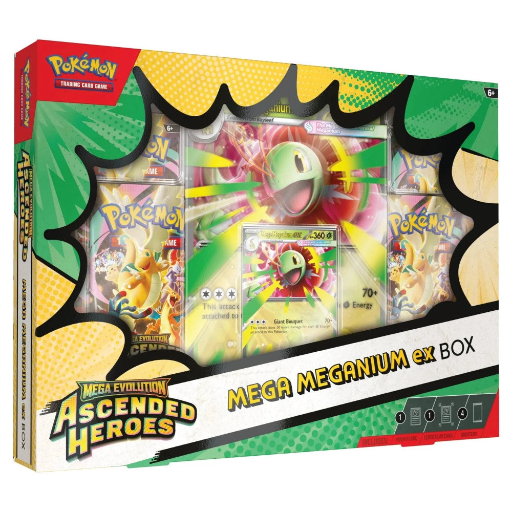 Pokémon TCG: Ascended Heroes – Mega Meganium ex Collection Box