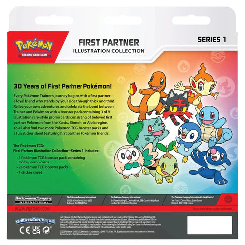 Pokemon: First Partner Illustration Collection Box