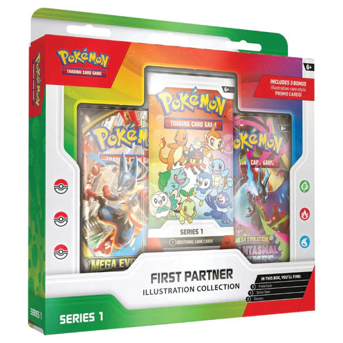 Pokemon: First Partner Illustration Collection Box