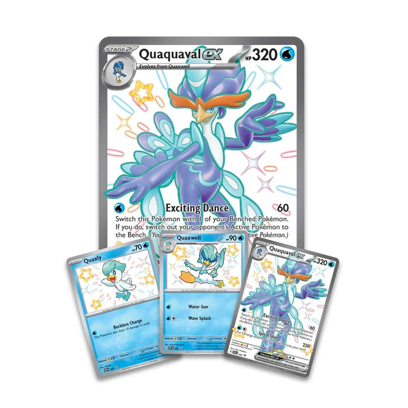 Pokémon Paldean Fates Premium Collection Box - Quaquaval ex